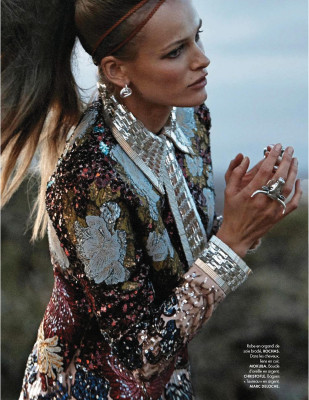 Edita Vilkeviciute - ELLE France March 2018