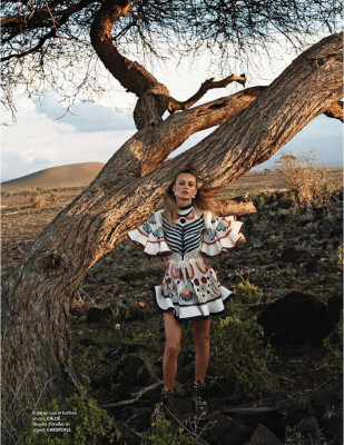 Edita Vilkeviciute - ELLE France March 2018