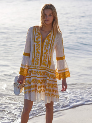 Edita Vilkeviciute - Tory Burch pre-fall campaign