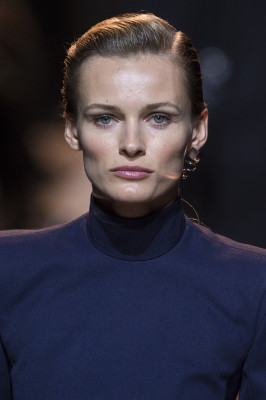 Edita Vilkeviciute - Mugler Fall/Winter 2017 Fashion Show in Paris