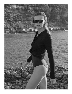Edita Vilkeviciute - Massimo Dutti  Swimwear Spring/Summer 2022