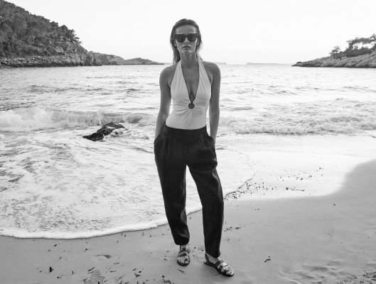 Edita Vilkeviciute - Massimo Dutti  Swimwear Spring/Summer 2022