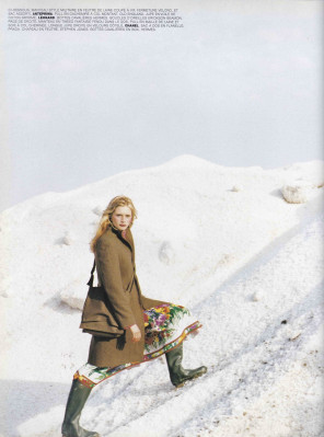 Ehrinn Cummings in VOGUE Paris October 1998