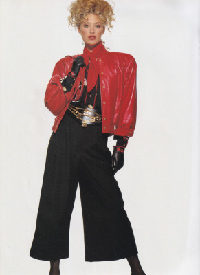 Elaine Irwin for Escada spring summer 1990