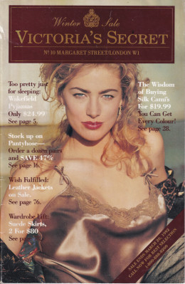 Elaine Irwin for Victoria's Secret winter 1992