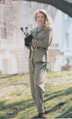 Elaine Irwin for Victoria's Secret winter 1992