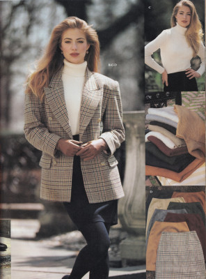 Elaine Irwin for Victoria's Secret winter 1992