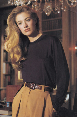 Elaine Irwin for Victoria's Secret winter 1992