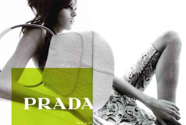 Elise Crombez ~ Prada Spring/Summer 2003 by Steven Meisel