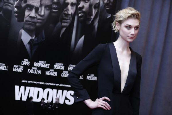 ELIZABETH DEBICKI at Widows Special Screening in New York 11/11/2018