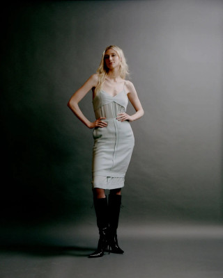 Elizabeth Debicki for The New York Times, December 2023