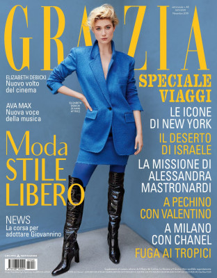 ELIZABETH DEBICKI in Grazia Magazine, Italy November 2019