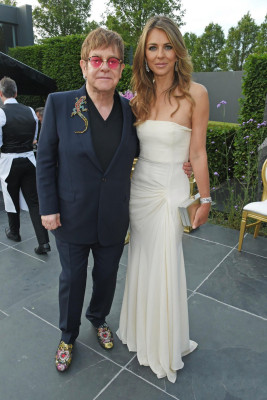 Elizabeth Hurley – Elton John AIDS Foundation Benefit in Windsor, UK