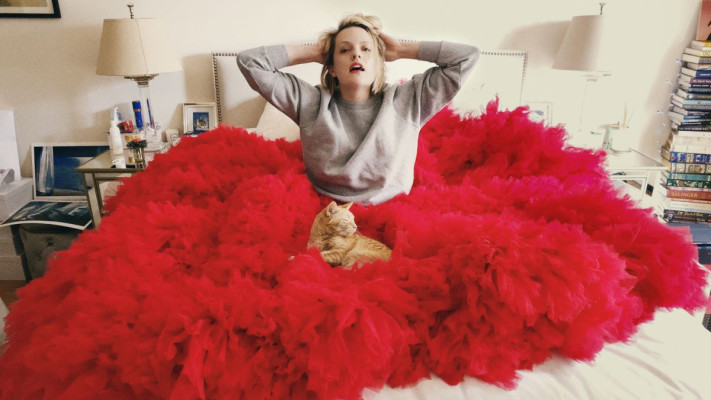ELISABETH MOSS for Interview Magazine, June 2020