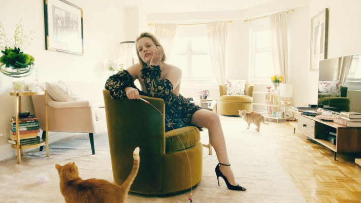 ELISABETH MOSS for Interview Magazine, June 2020