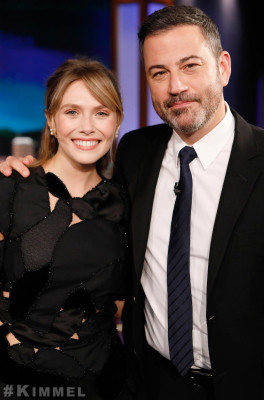 Elizabeth Olsen - Jimmy Kimmel Live in Los Angeles 10/01/2019