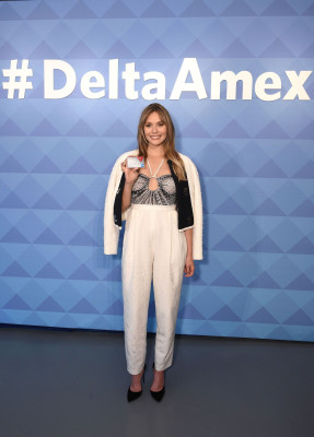 Elizabeth Olsen - DeltaAmex in New York 10/02/2019