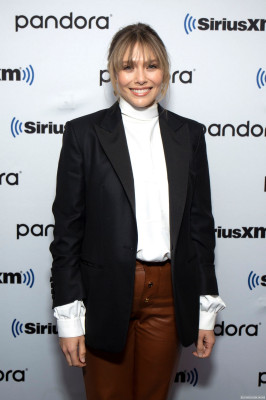 Elizabeth Olsen - SiriusXM Studio in New York 10/08/2019