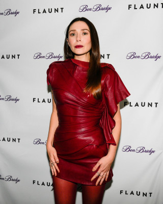 Elizabeth Olsen – at FLAUNT Cover Celebration in Los Angeles