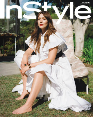 Elizabeth Olsen by Scott León for InStyle México || July/Aug 2021⁣