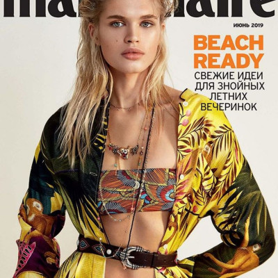 Ella Hope Merryweather – Marie Claire Magazine Ukraine July 2019 Issue