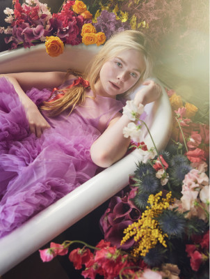 Elle Fanning ~ UK Harper’s Bazaar May 2023