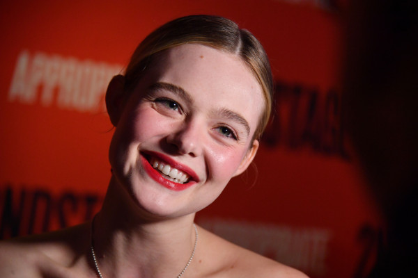 Elle Fanning at the 