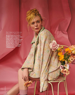 Elle Fanning for Natural Style, January 2024