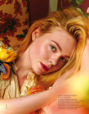 Elle Fanning for Natural Style, January 2024
