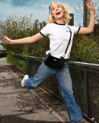 Elle Fanning ~ Coach FW 2024.25 by Elaine Constantine