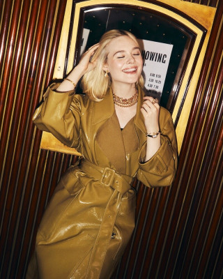 Elle Fanning for Cartier Grain De Cafe Campaign 2024
