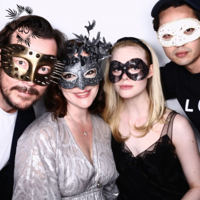 Elle Fanning – Birthday Party Photobooth 03/30/2019