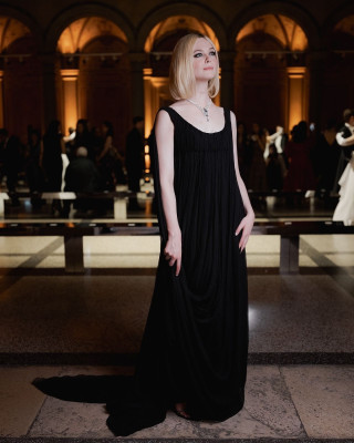 Elle Fanning – Cartier Nature Sauvage High Jewelry 2024 Show in Vienna