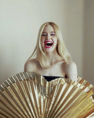 ELLE FANNING for Glamour Magazine, Spain December 2019
