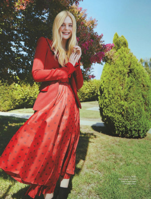 ELLE FANNING in Elle Magazine Portugal March 2020