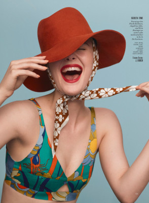 ELLE FANNING in Marie Claire, February 2020