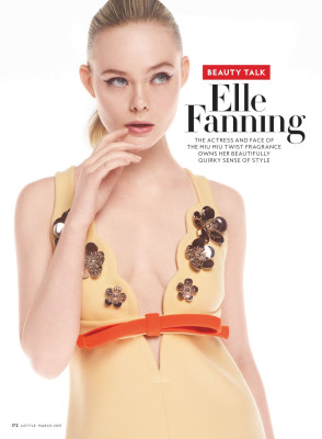 Elle Fanning – InStyle March 2019