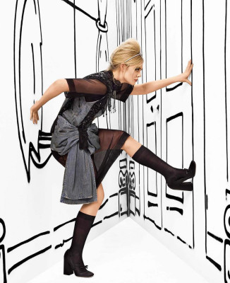 Elle Fanning – Photoshoot for Harper’s Bazaar March 2019