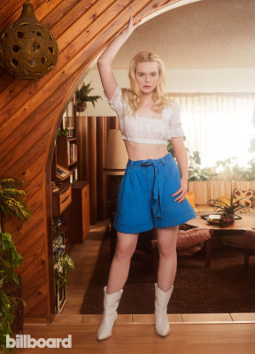 Elle Fanning – Photoshoot for Billboard Magazine March 2019