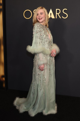 Elle Fanning – at the 15th Annual Governors Awards 2024
