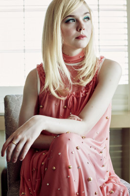 Elle Fanning – Wearing Miu Miu for the Coveteur