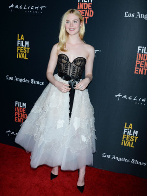Elle Fanning at 2018 LA Film Festival in Culver City 09/23/2018  