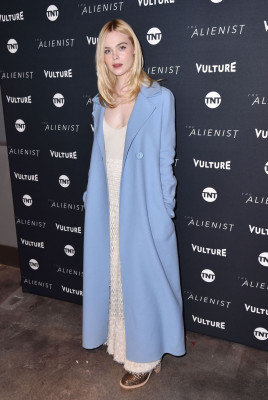 Elle Fanning at The Alienist TV Show Premiere at Sundance Film Festival 01/19/20