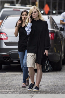 Elle Fanning Autumn Fashion Ideas – NYC 10/05/2017