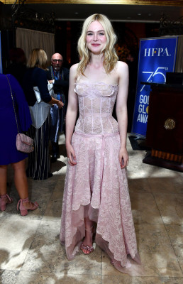 Elle Fanning – HFPA &amp; InStyle Annual Celebration of TIFF