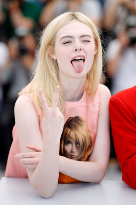 Elle Fanning – “How to Talk to Girls at Parties” Photocall at Cannes Film Festiv