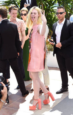 Elle Fanning – “How to Talk to Girls at Parties” Photocall at Cannes Film Festiv