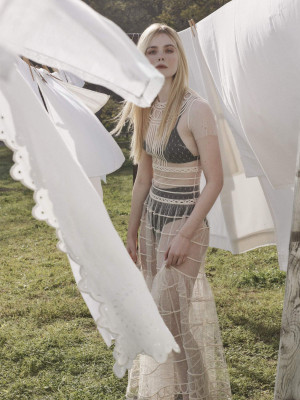 Elle Fanning in Porter Edit Magazine, May 2018