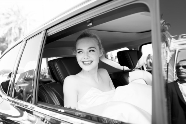 Elle Fanning – L’Oreal at Cannes Film Festival B&amp;W Photo Session 