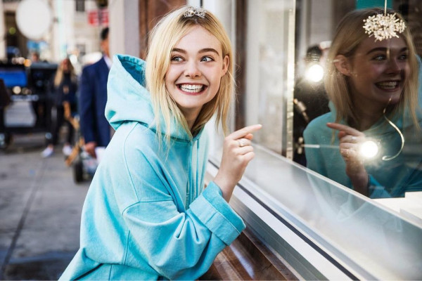 Elle Fanning – Tiffany &amp; Co Paper Flowers / Believe in Dreams campaign 2018